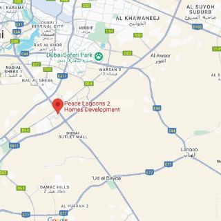 Location Plan of Peace Lagoons